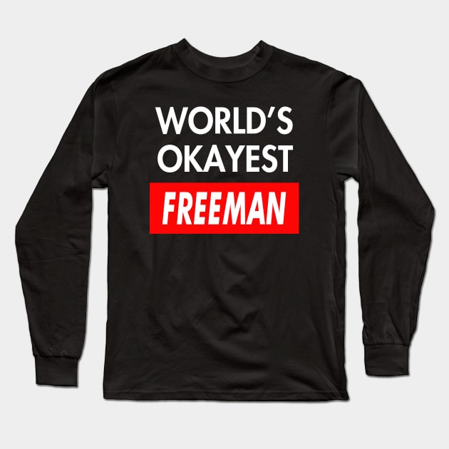 Freeman Long Sleeve T-Shirt by Guitar Hero-Typography 